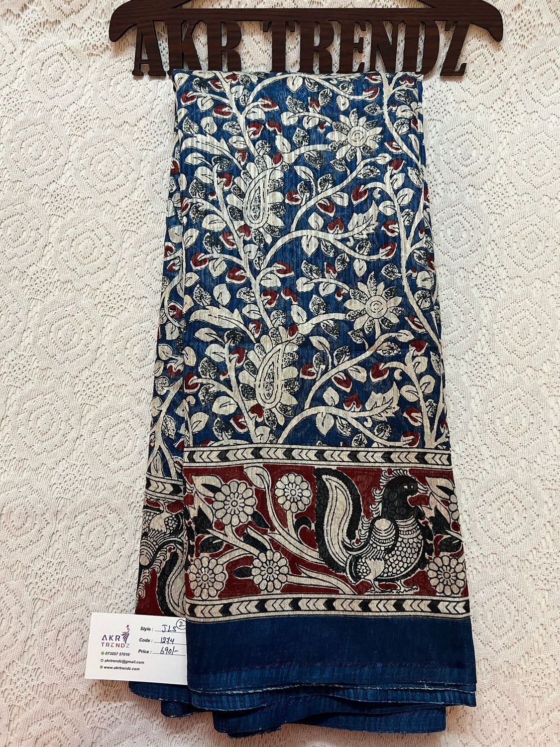 Kalamkari soft silk sarees​