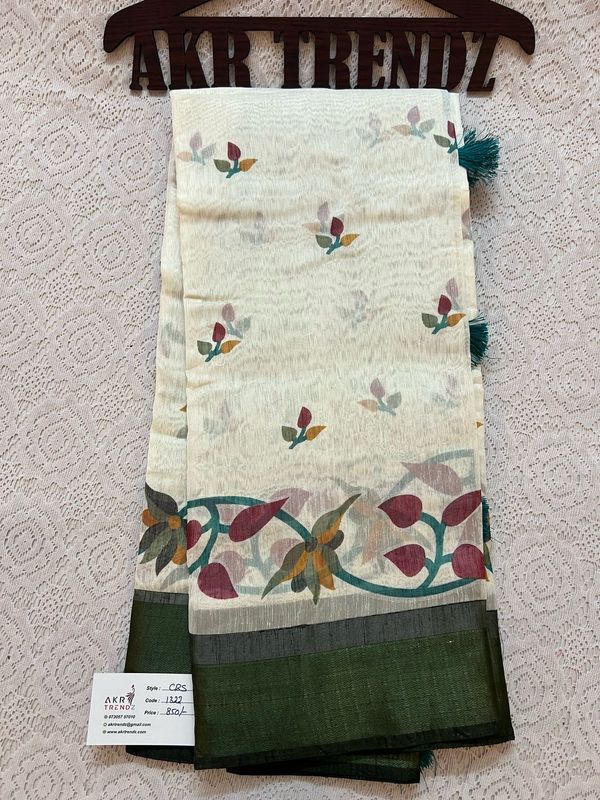 Cotton Brasso sarees​