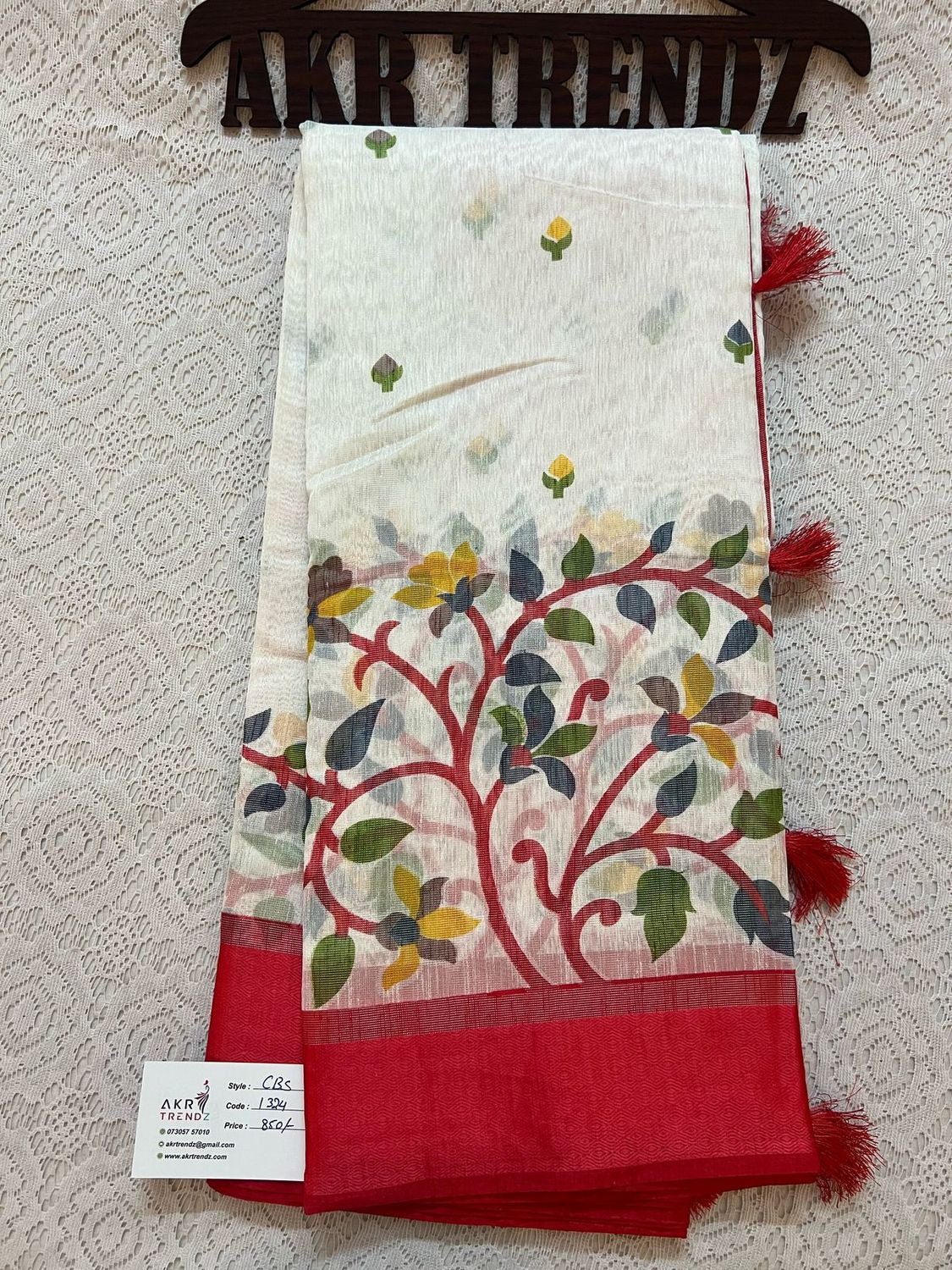 Cotton Brasso sarees​