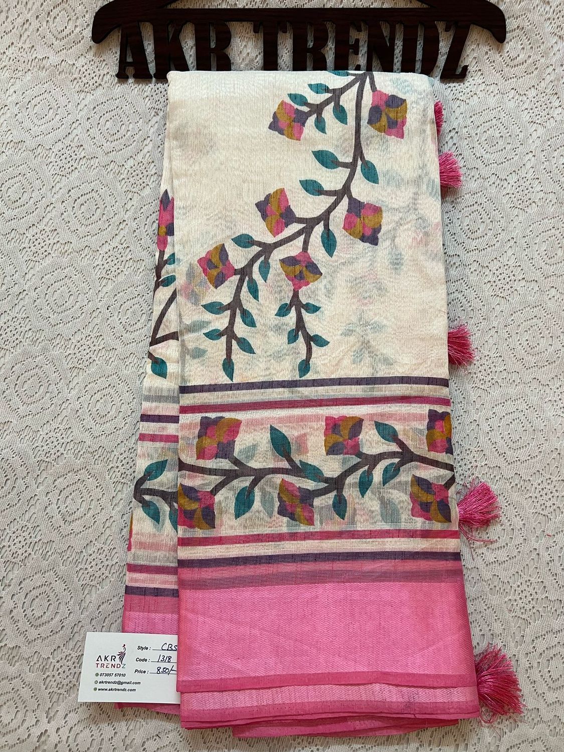 Cotton Brasso sarees​