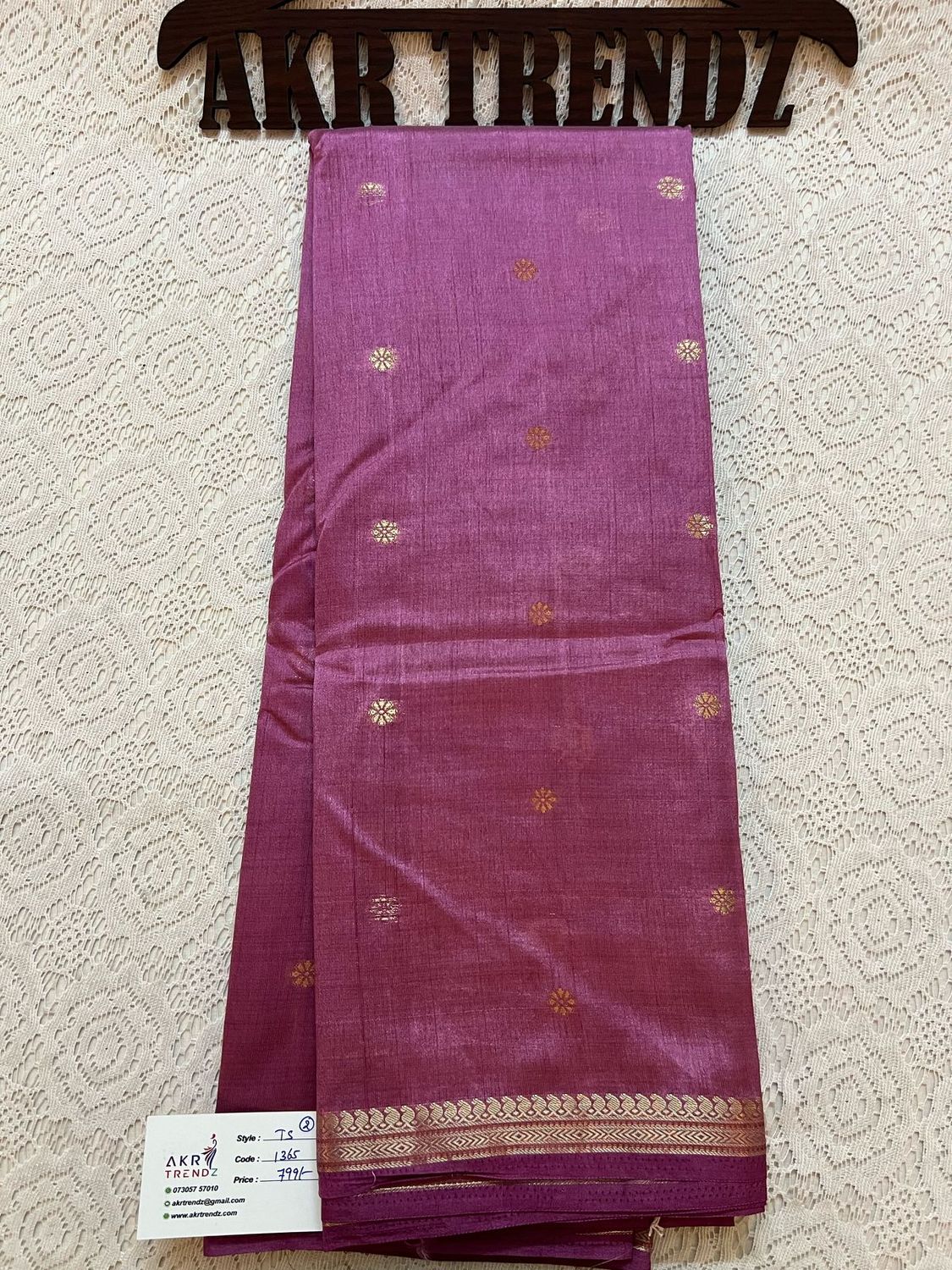 Tussar silk sarees