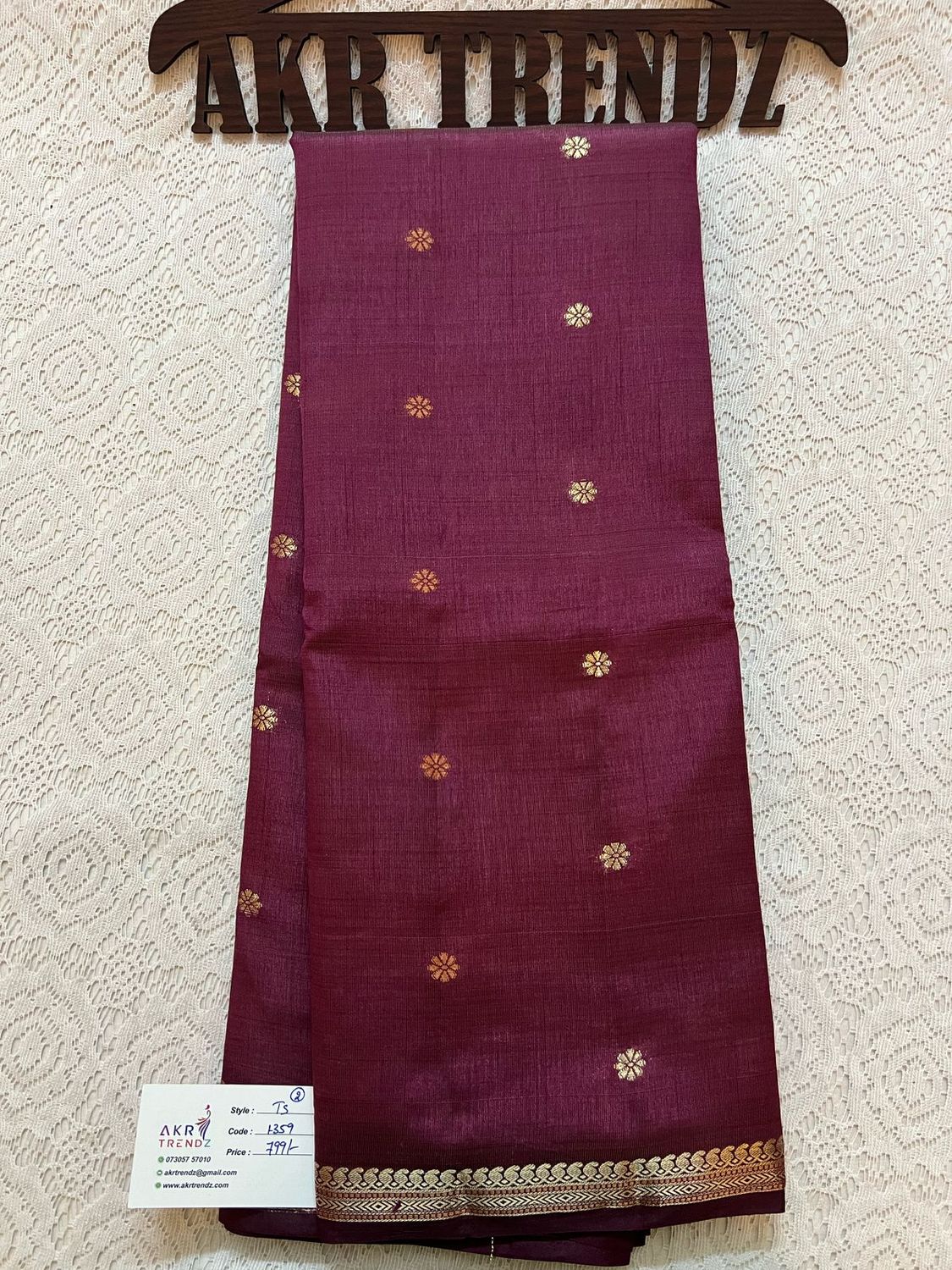 Tussar silk sarees