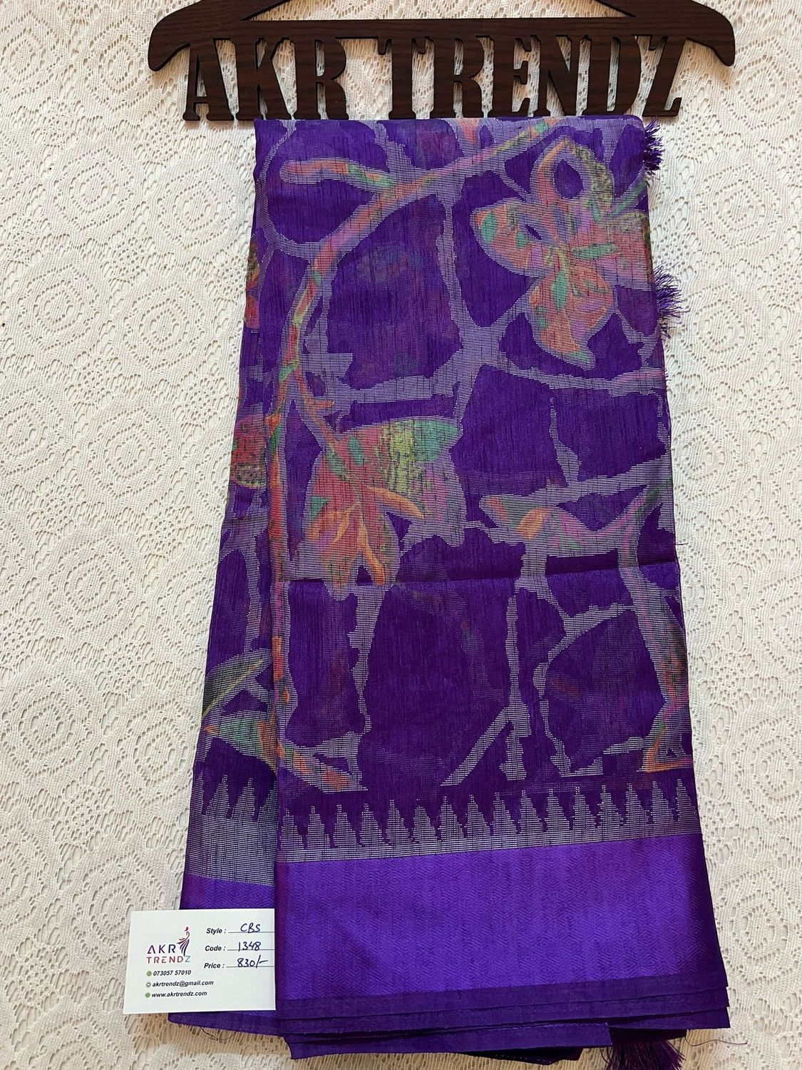 Cotton Brasso sarees​