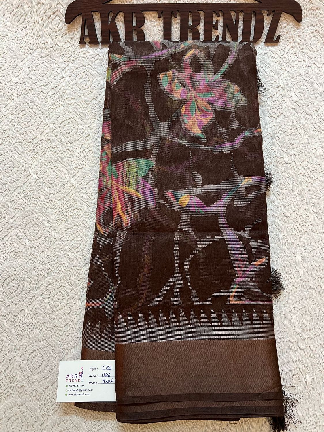Cotton Brasso sarees​