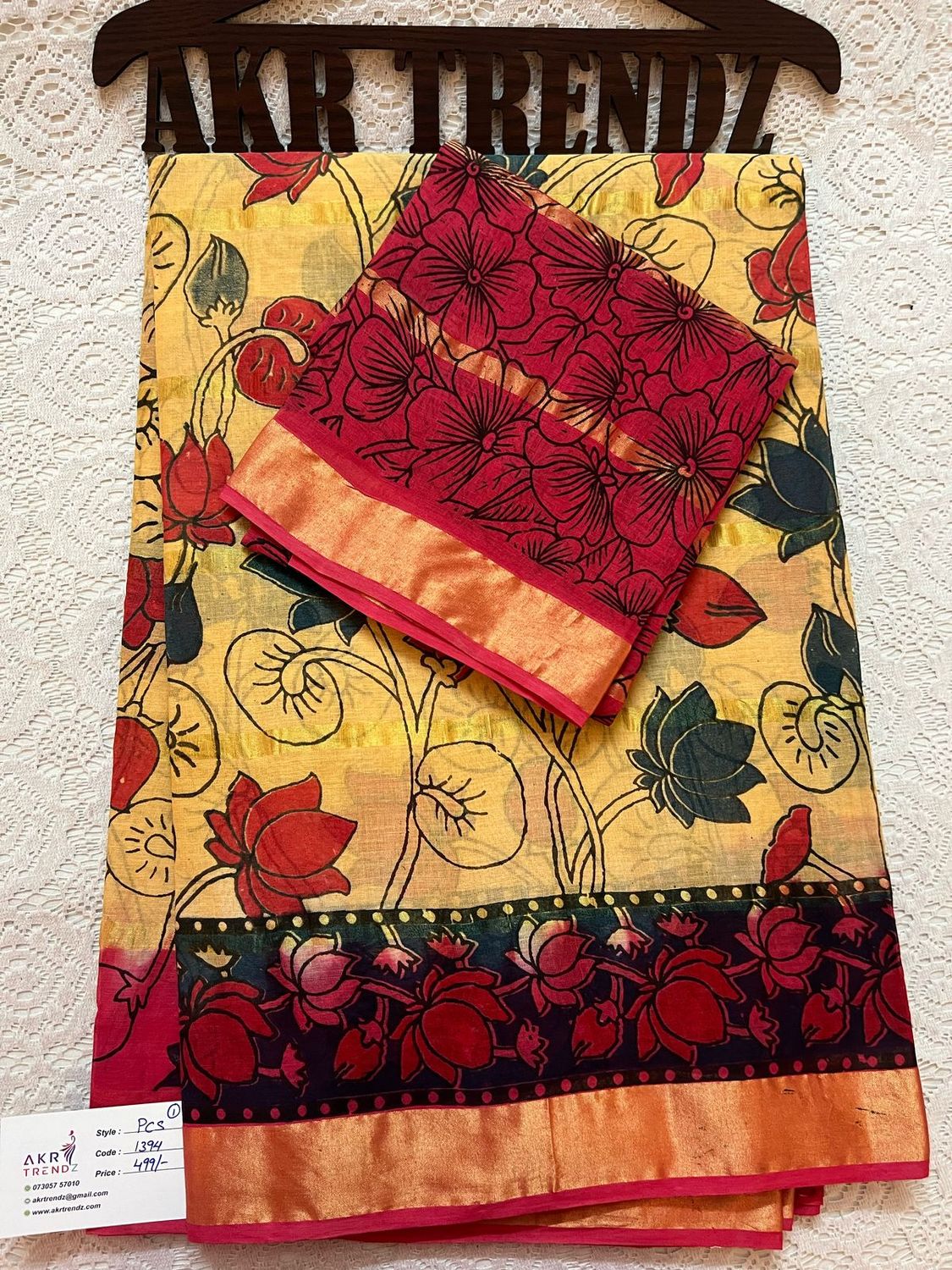 Andhra pure cotton sarees​