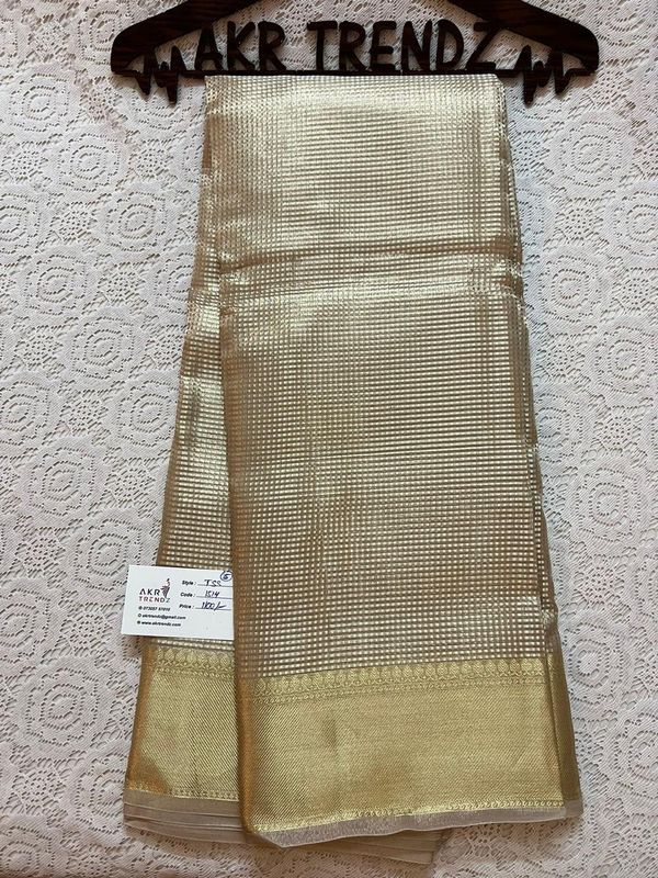 Nayanthara Inspired Tissue sarees