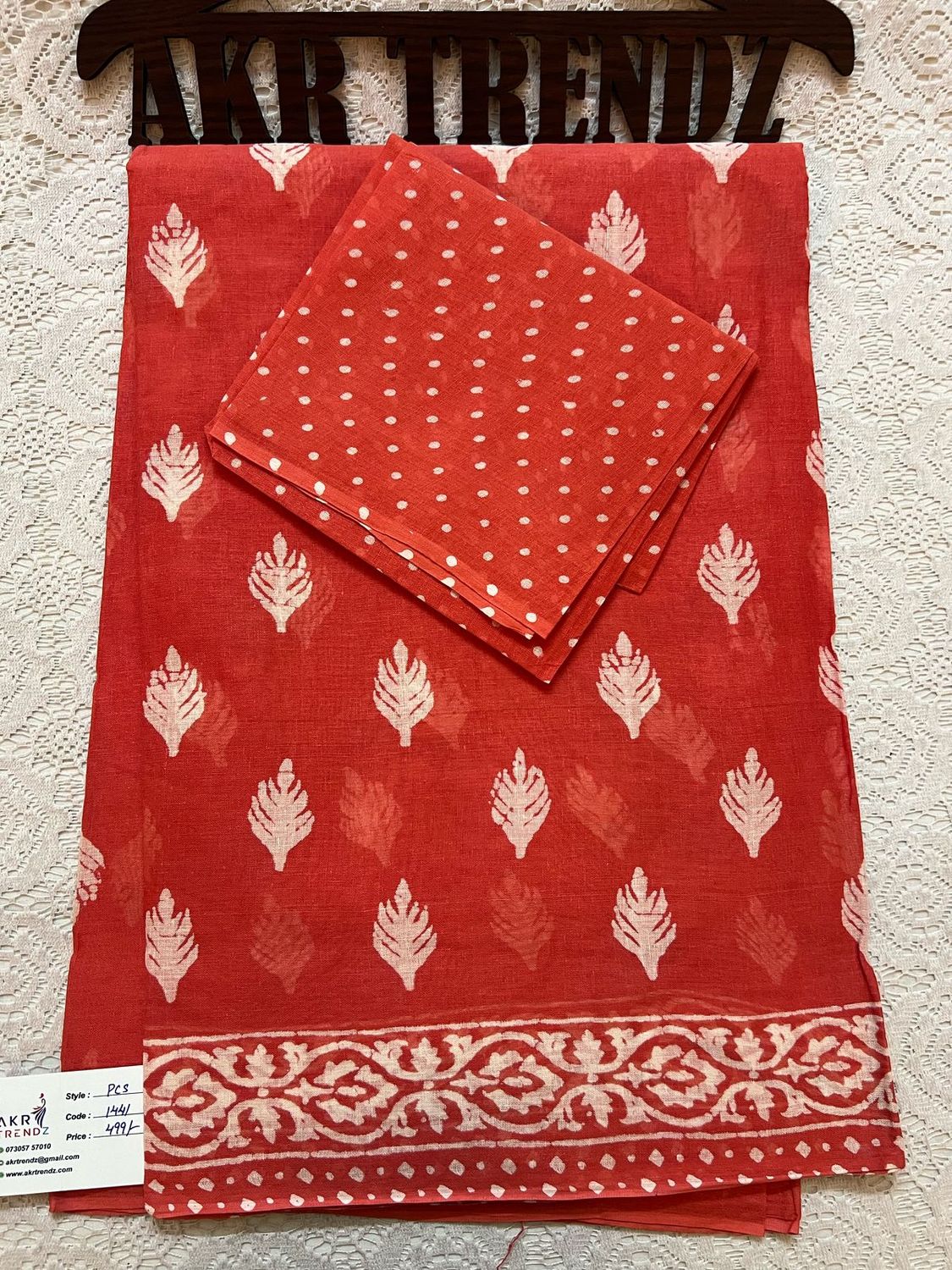 Pure cotton sarees​