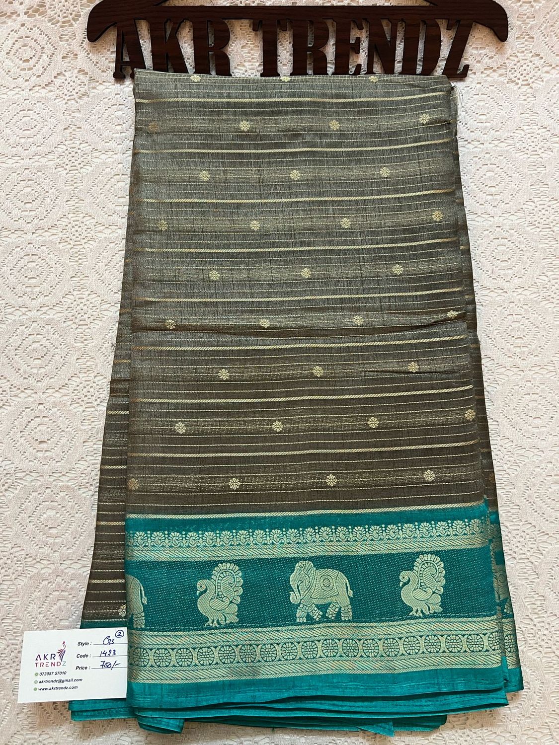 Fancy silk Georgette sarees​