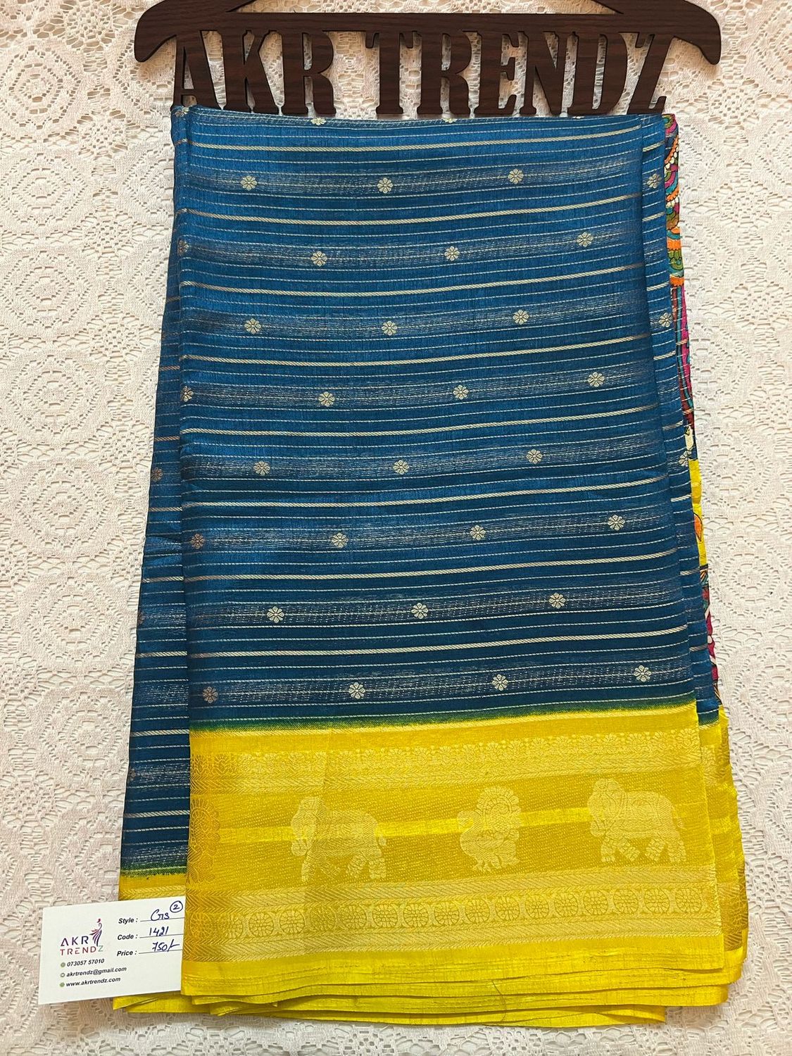 Fancy silk Georgette sarees​