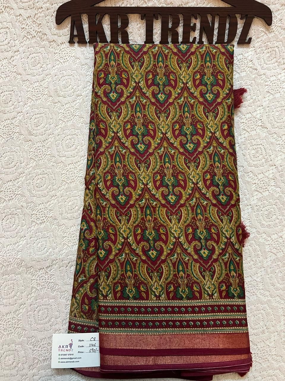 Soft cotton sarees