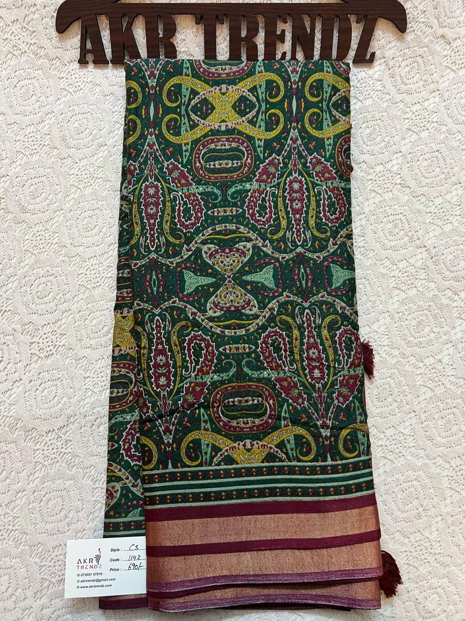 Soft cotton sarees