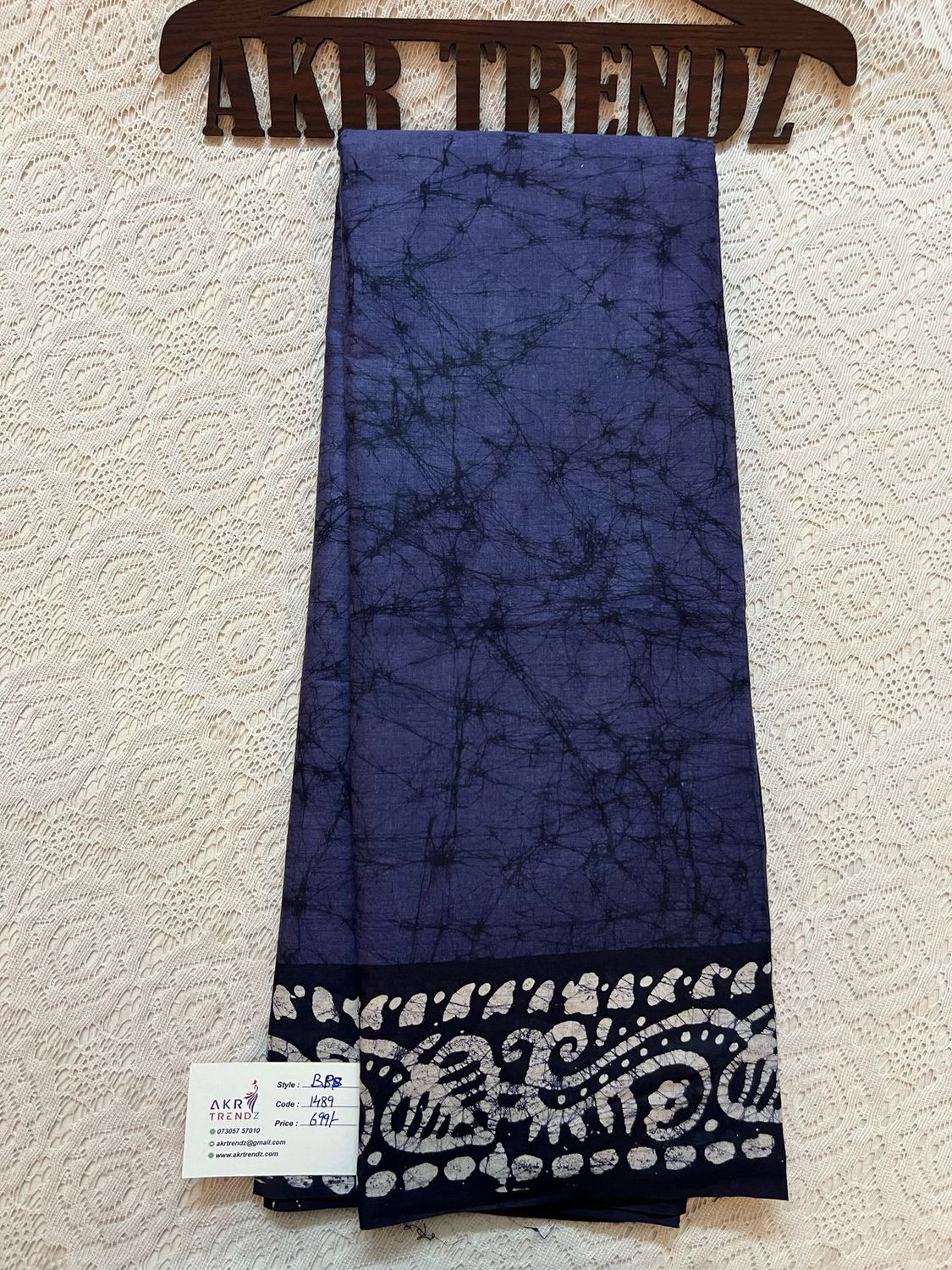 Pure cotton Batik sarees
