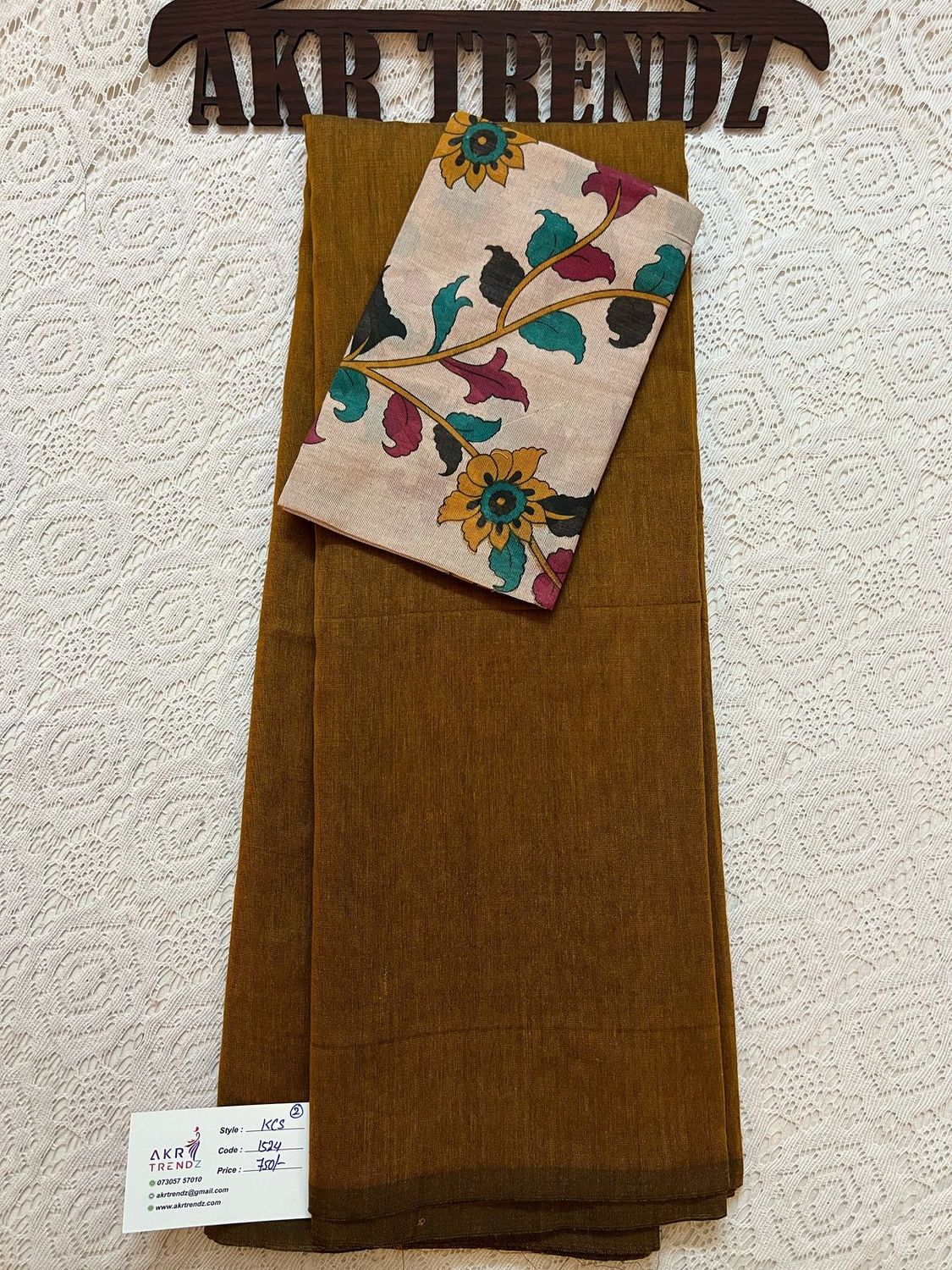 Khadi cotton sarees