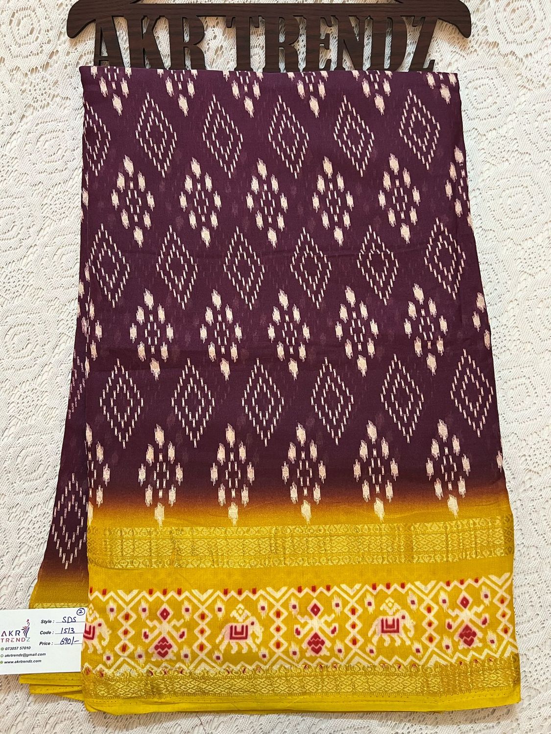 Semi Dola silk sarees​