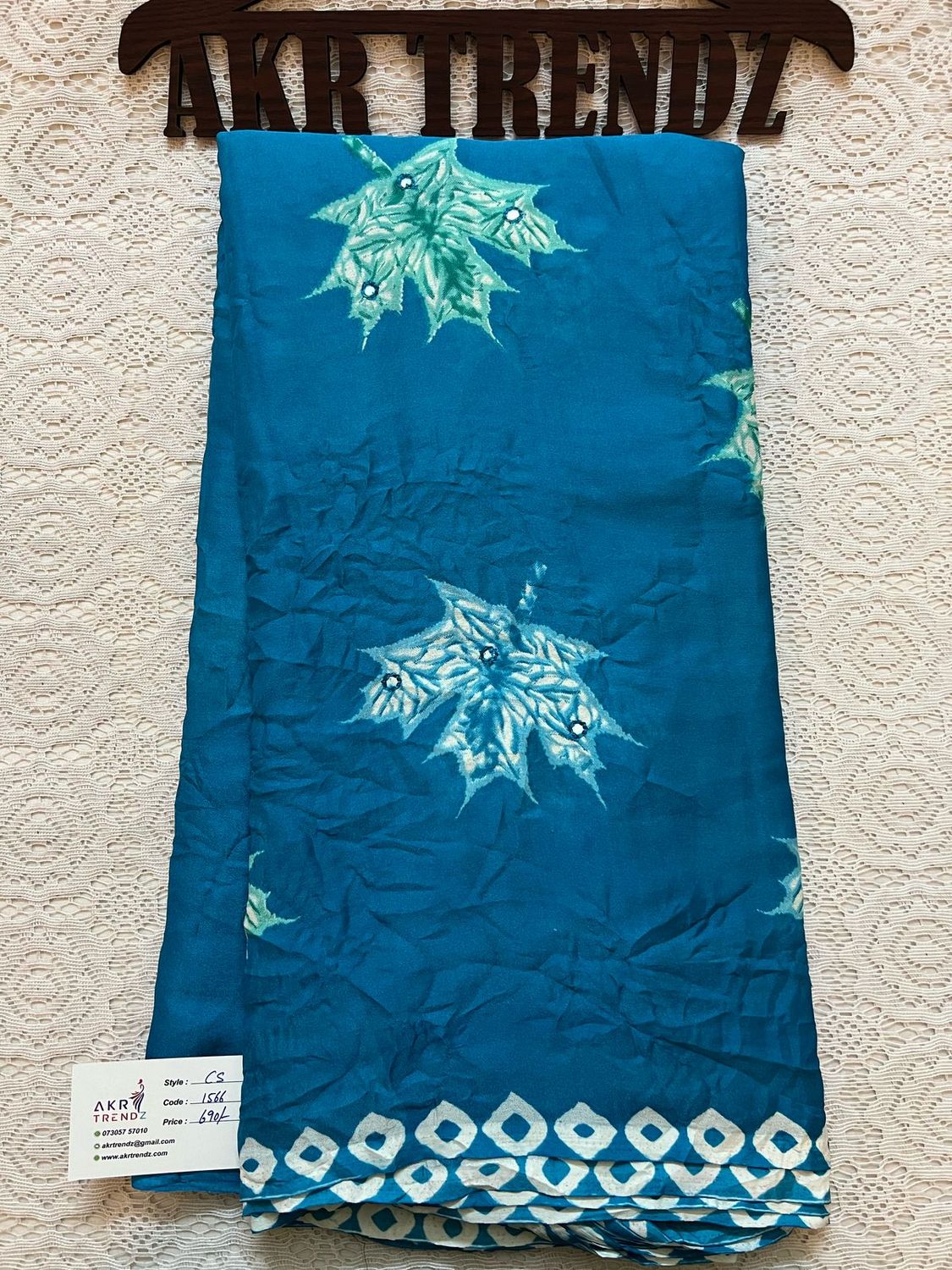 Moss chiffon sarees​