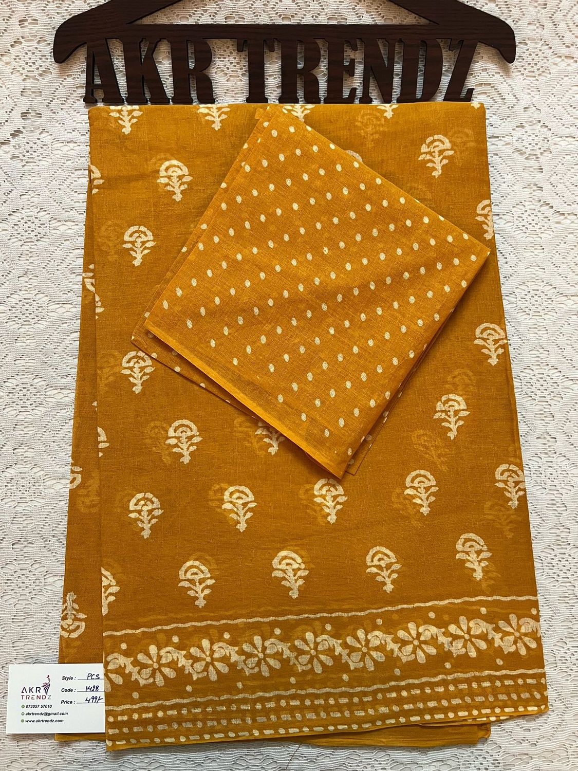 Pure cotton sarees​