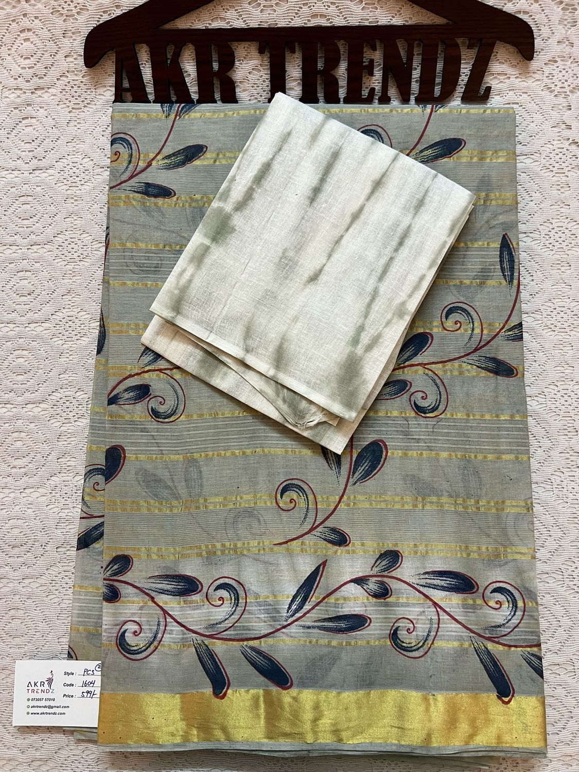 Summer pure cotton sarees​
