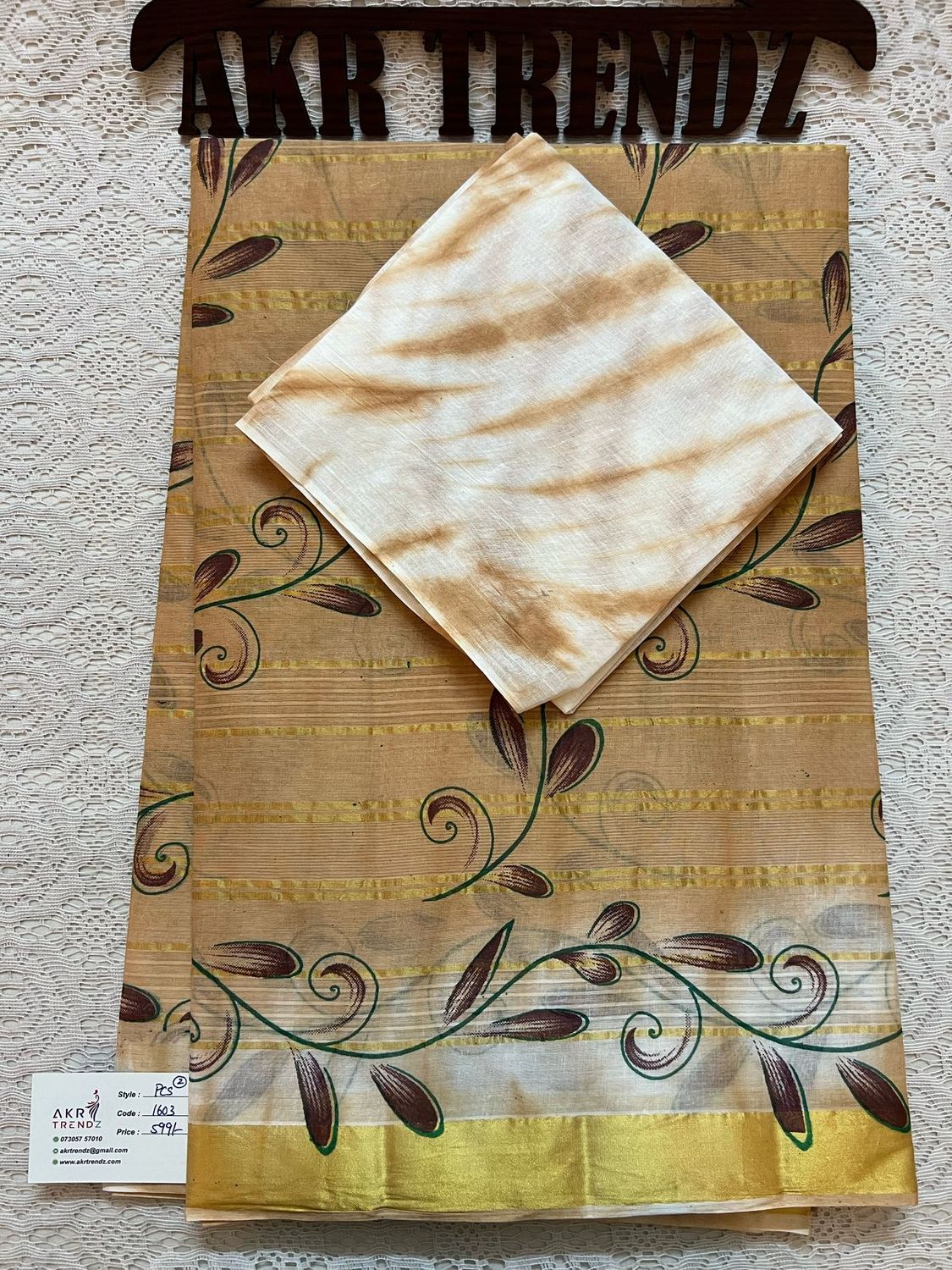 Summer pure cotton sarees​