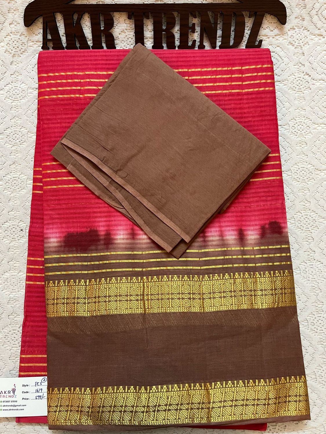 Summer pure cotton sarees​