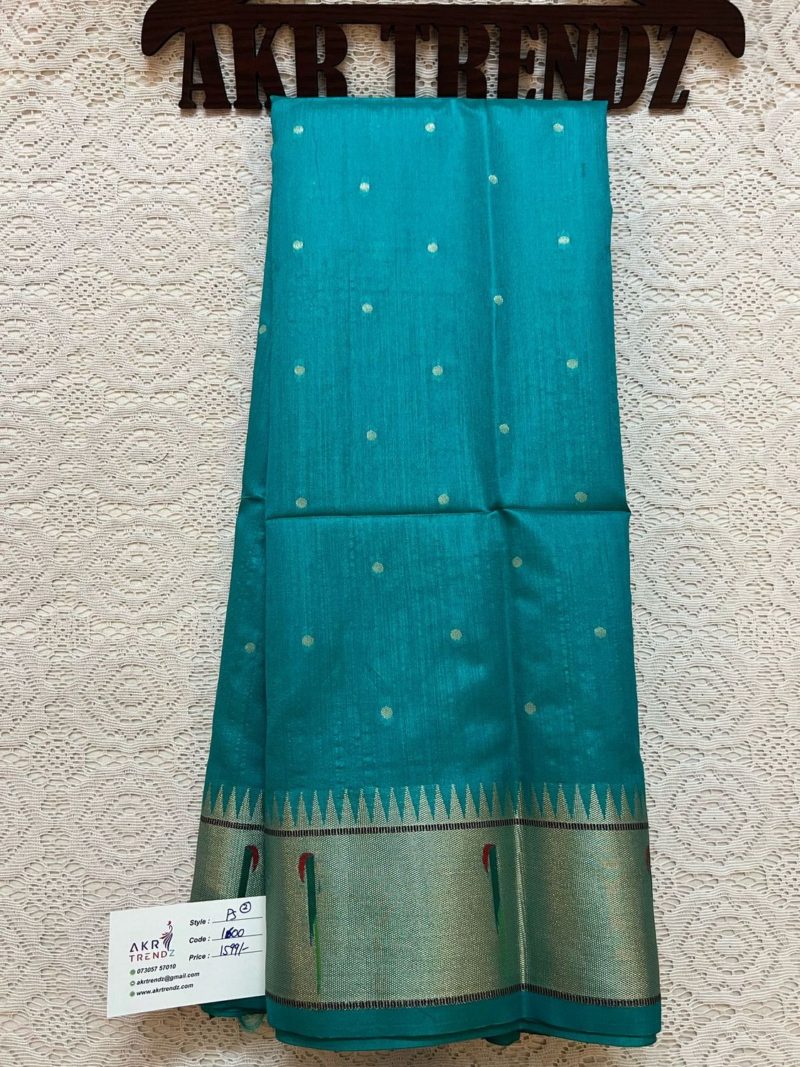 Paithani soft silk sarees​