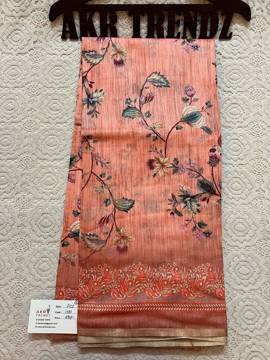 Fancy cotton sarees​