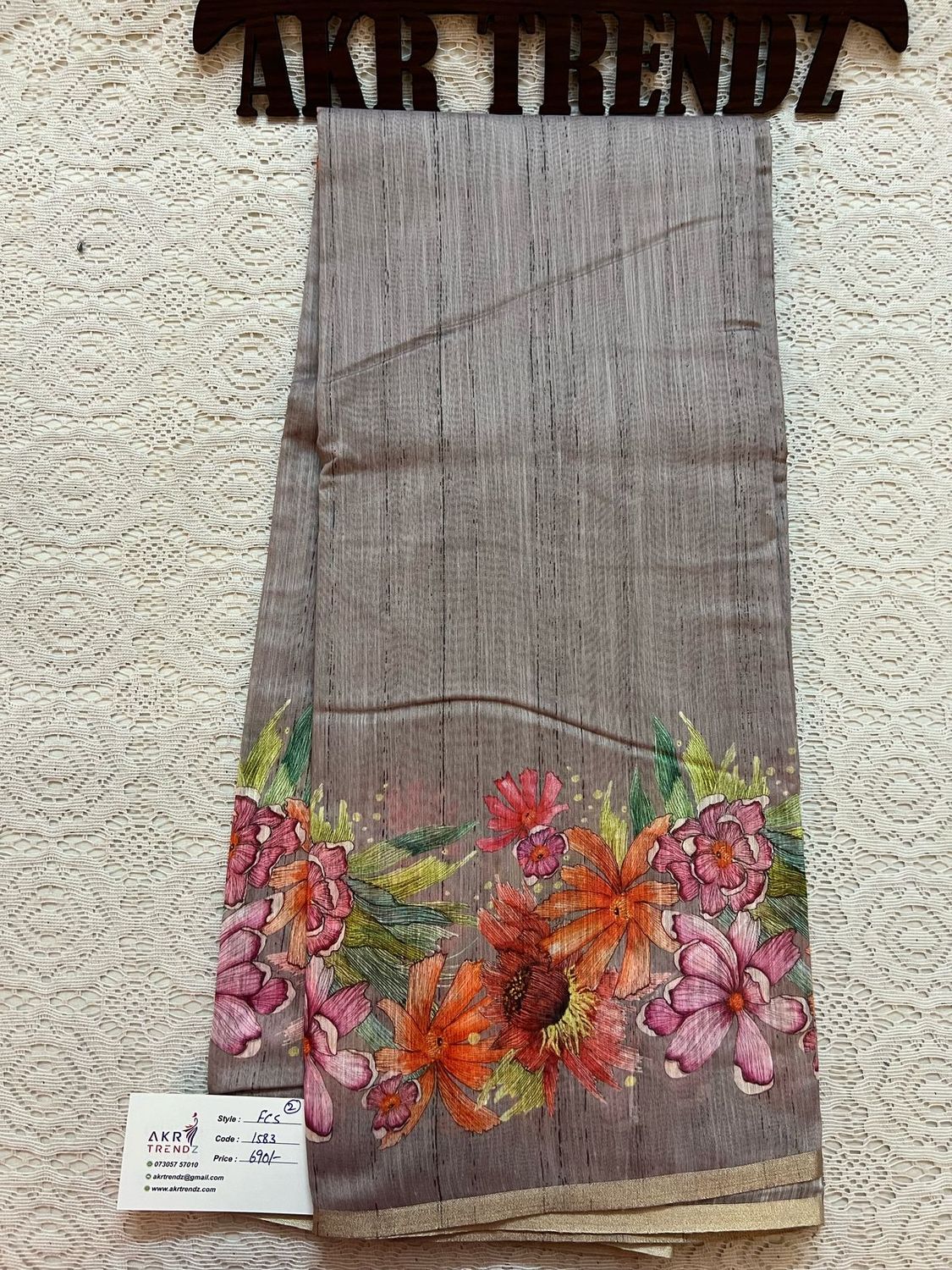 Fancy cotton sarees​