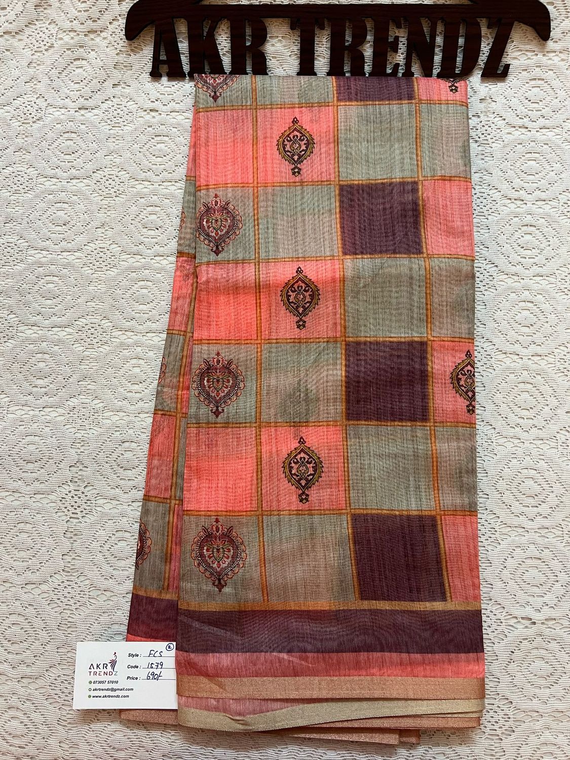 Fancy cotton sarees​