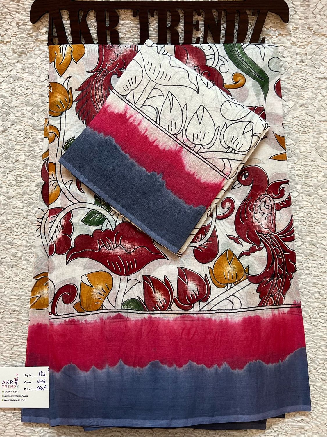 Kalamkari pure cotton sarees​