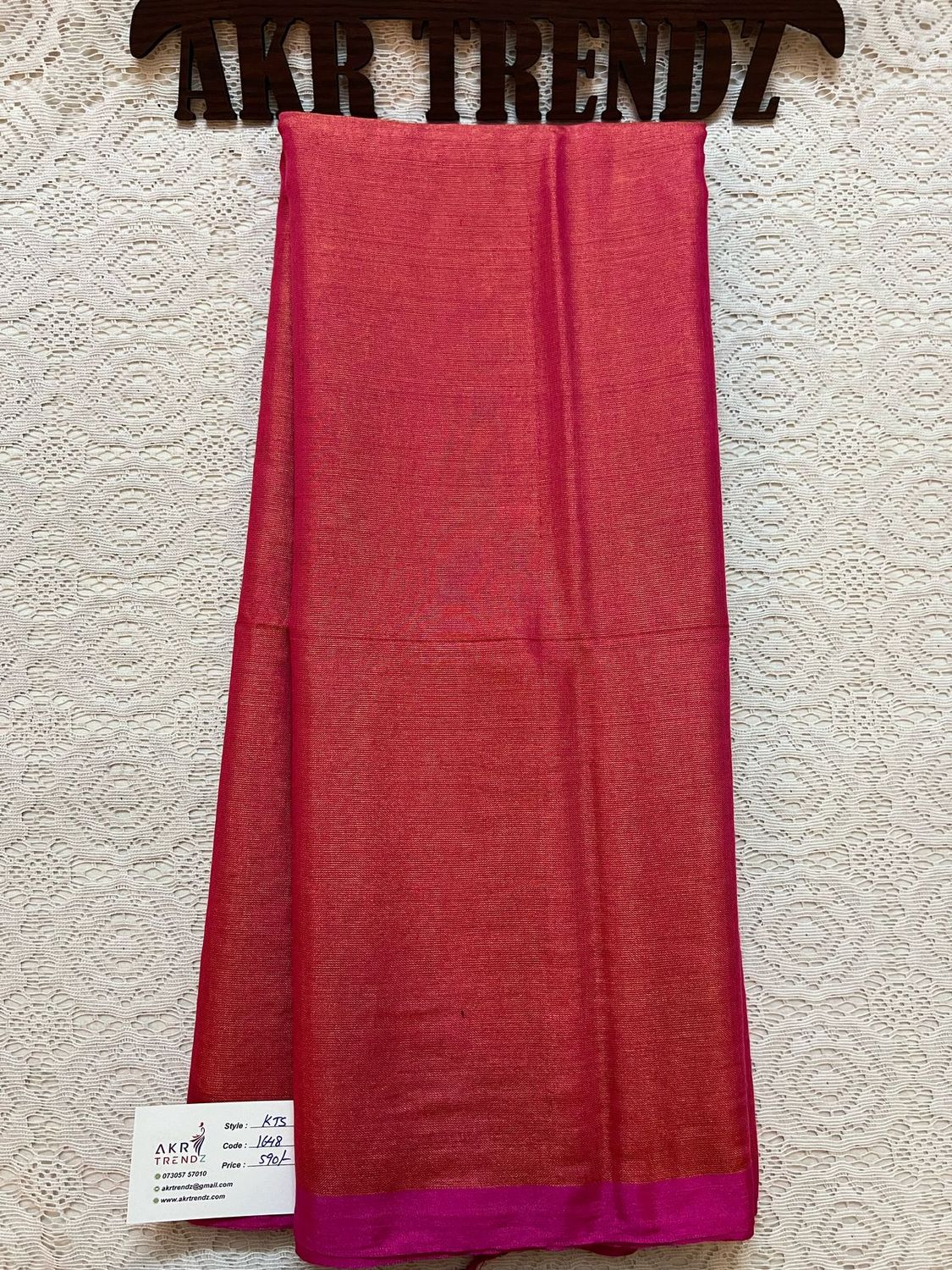 Khadi Tissue silk sarees​