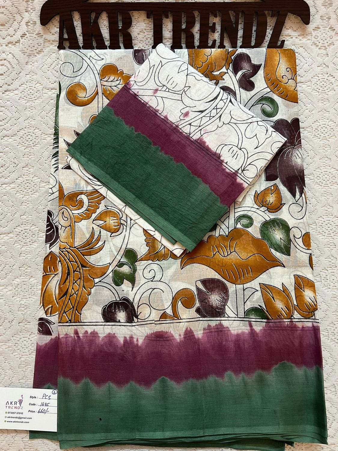 Kalamkari pure cotton sarees​