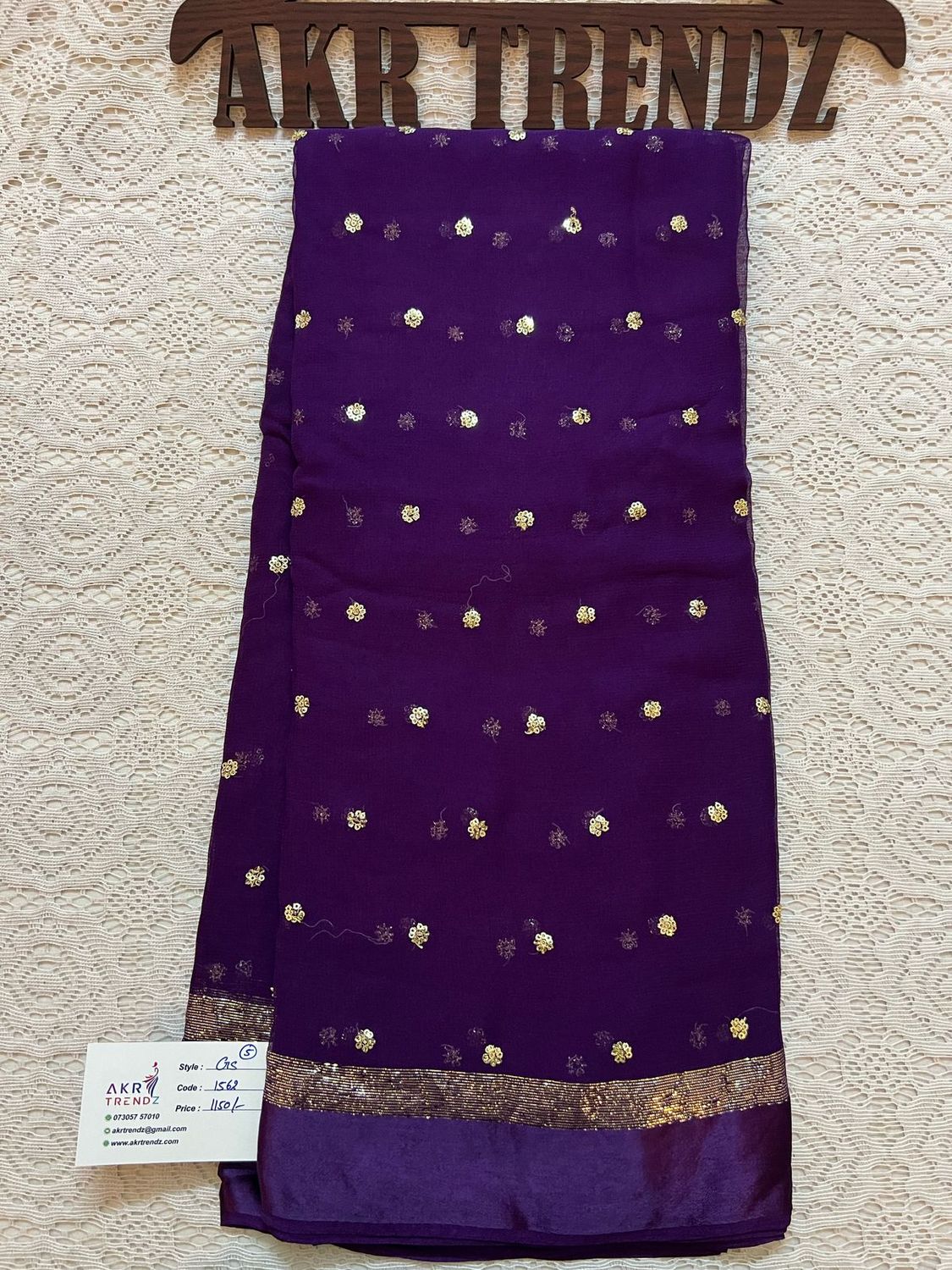 Sequence Georgette sarees