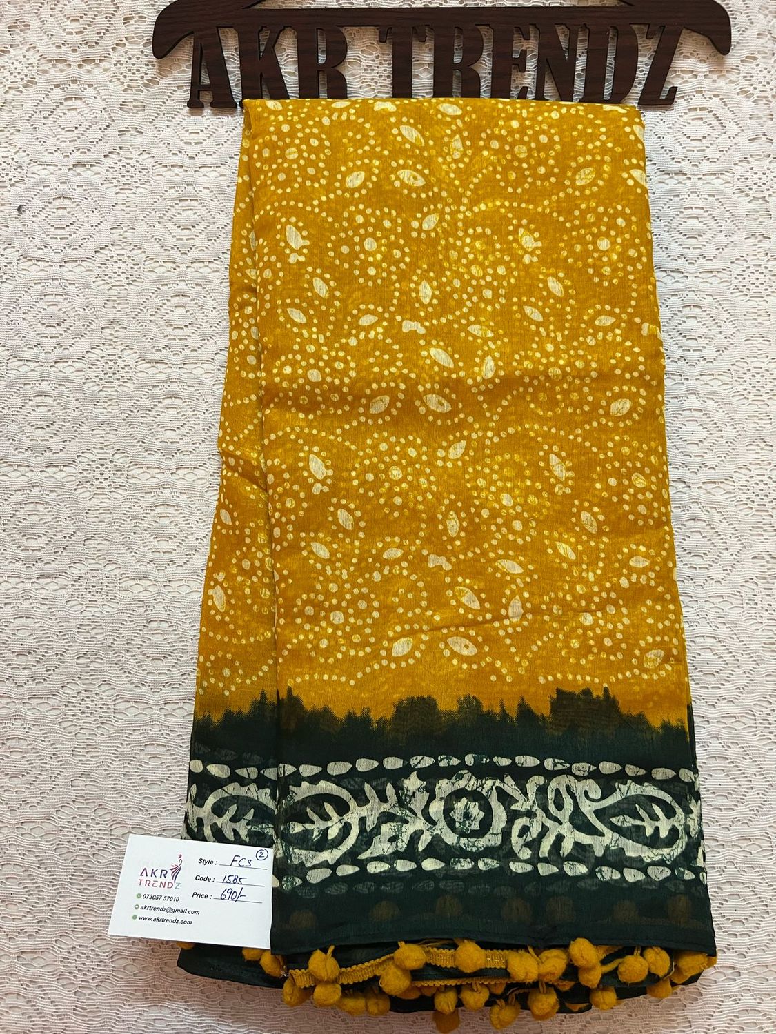 Fancy cotton sarees​