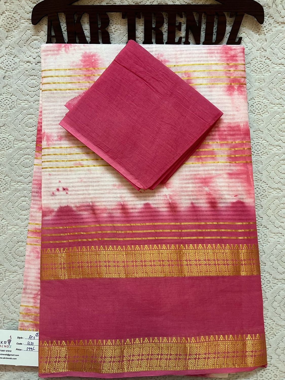 Summer pure cotton sarees