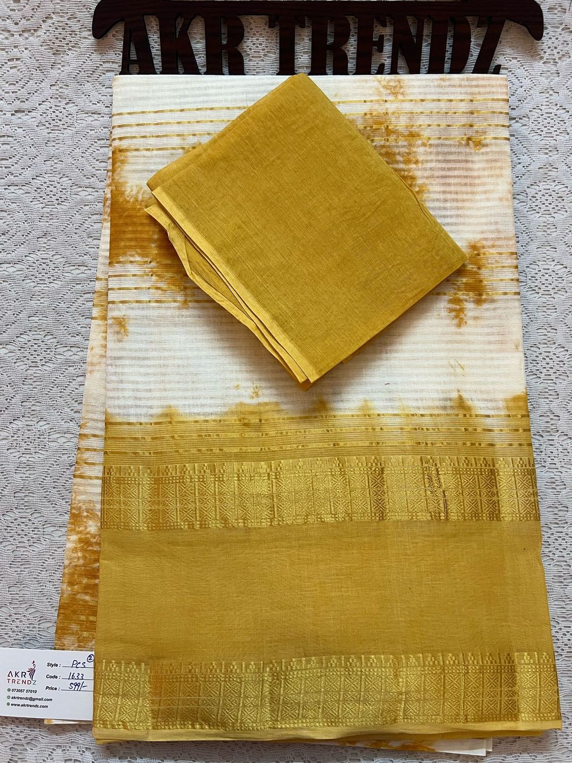 Summer pure cotton sarees