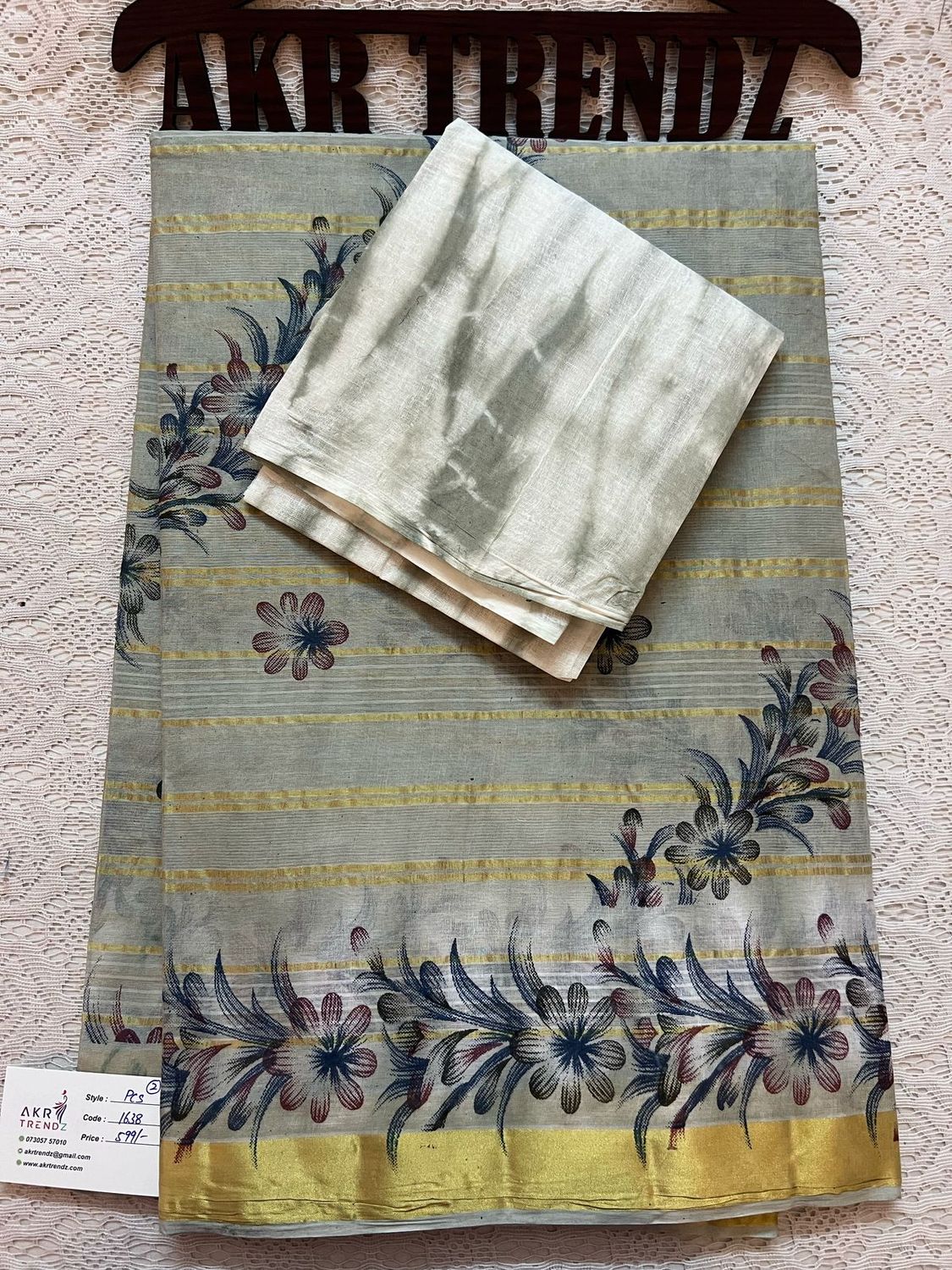 Summer pure cotton sarees​