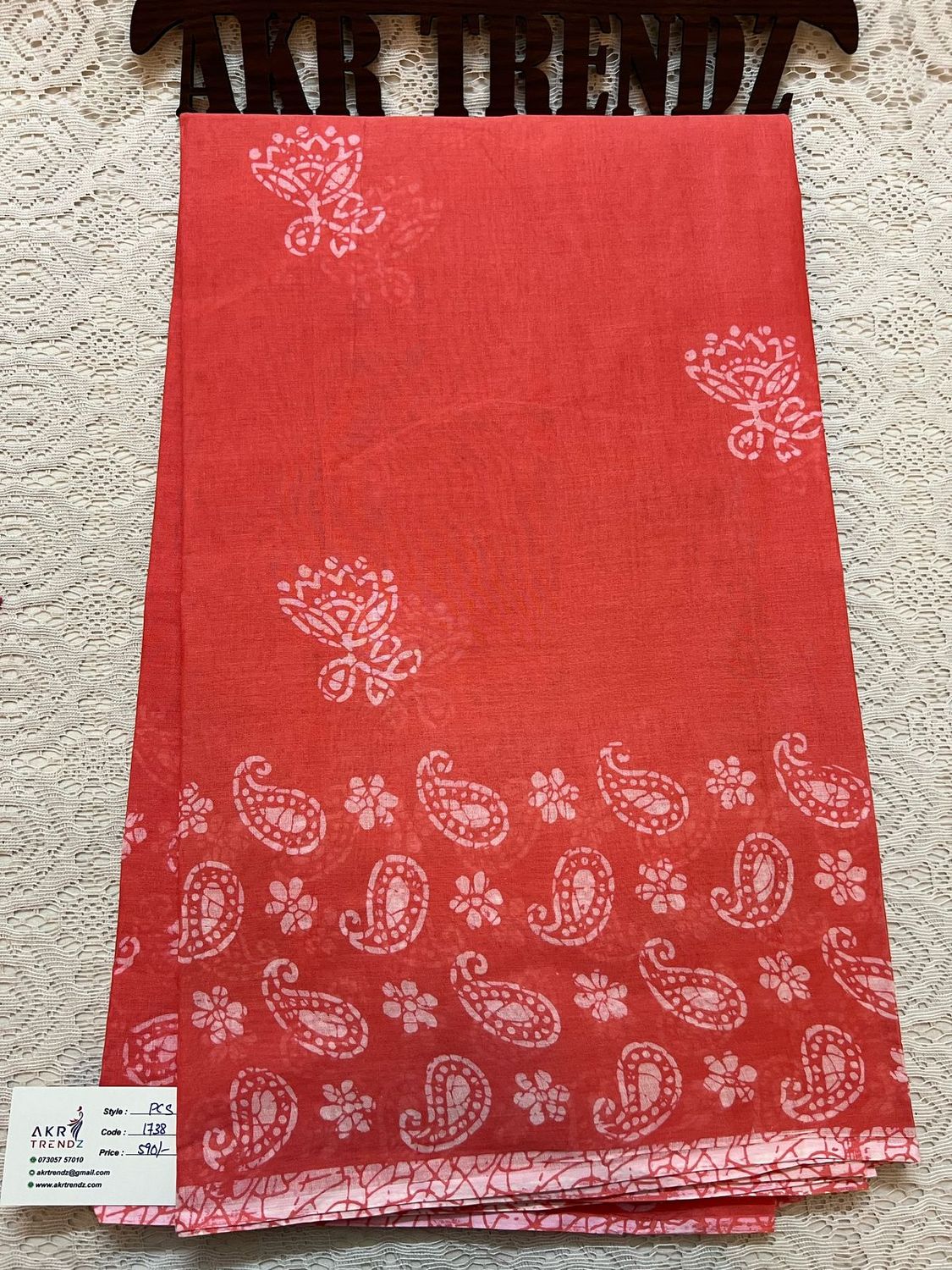 Summer pure cotton sarees​