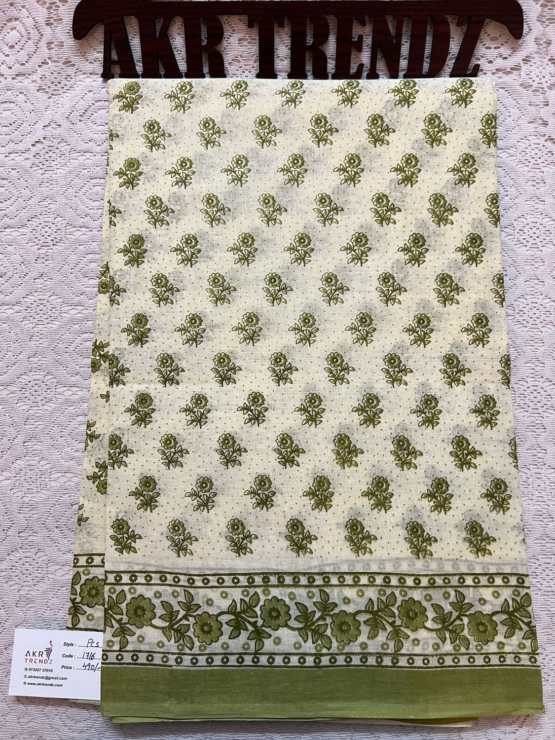 Summer pure​ cotton sarees