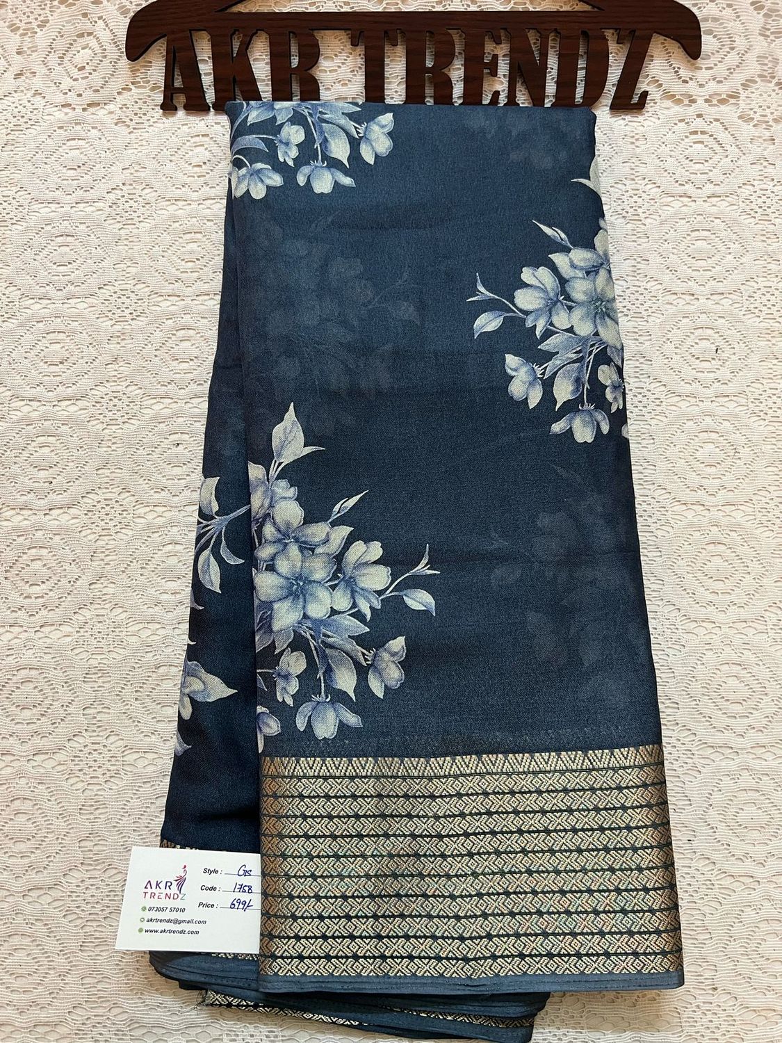 ​Fancy Border Georgette sarees​