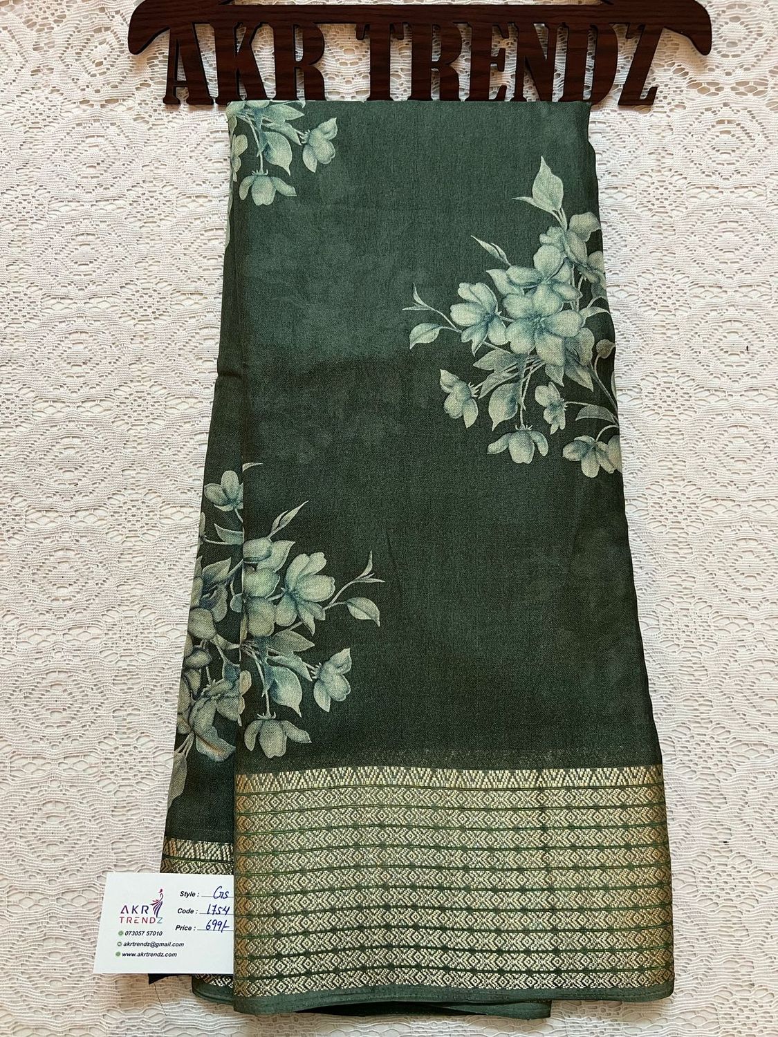 ​Fancy Border Georgette sarees​