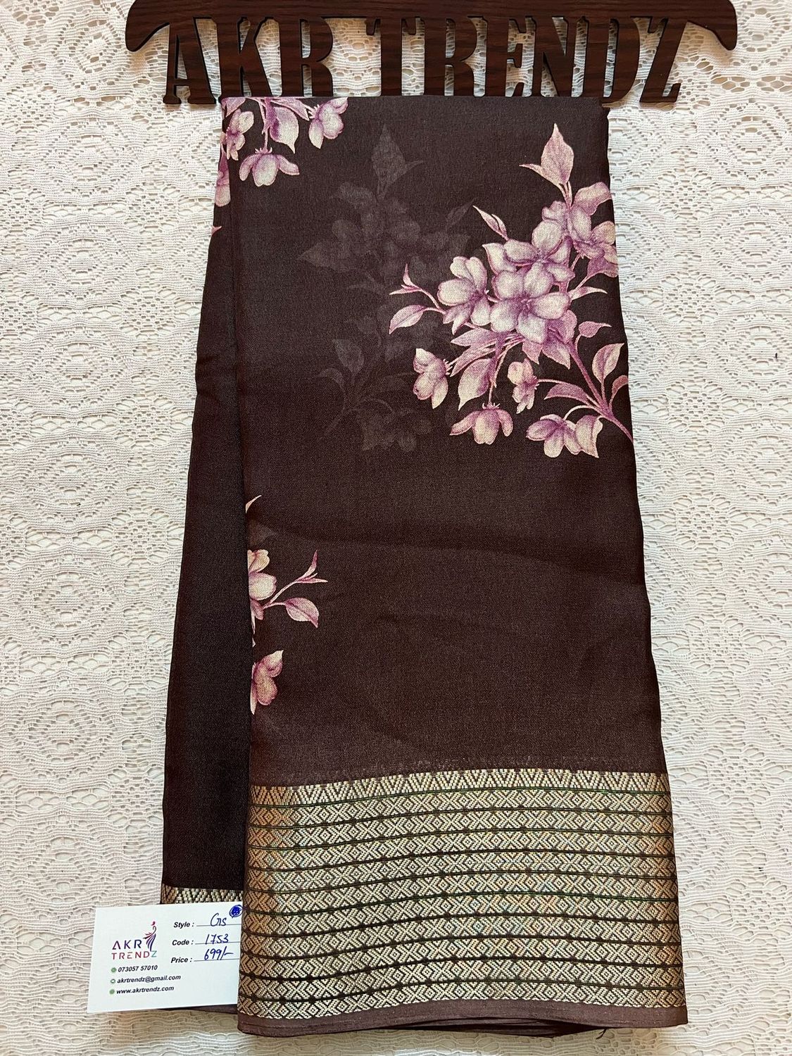 ​Fancy Border Georgette sarees​