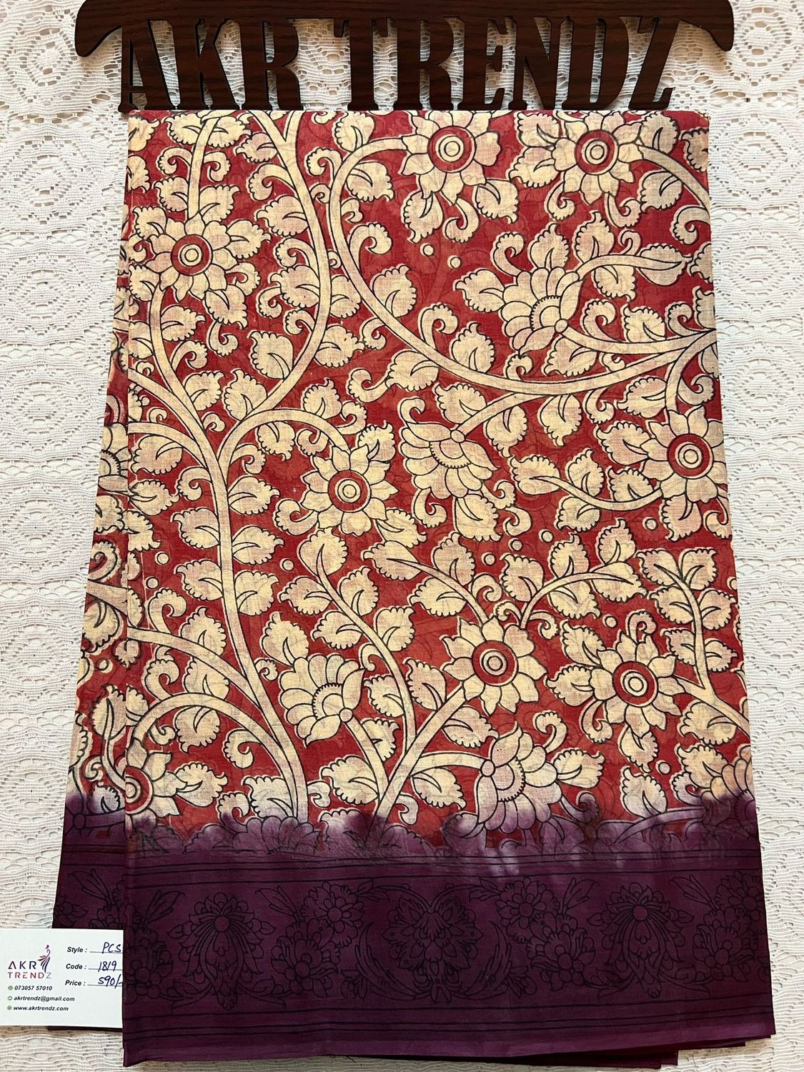 Summer cotton sarees