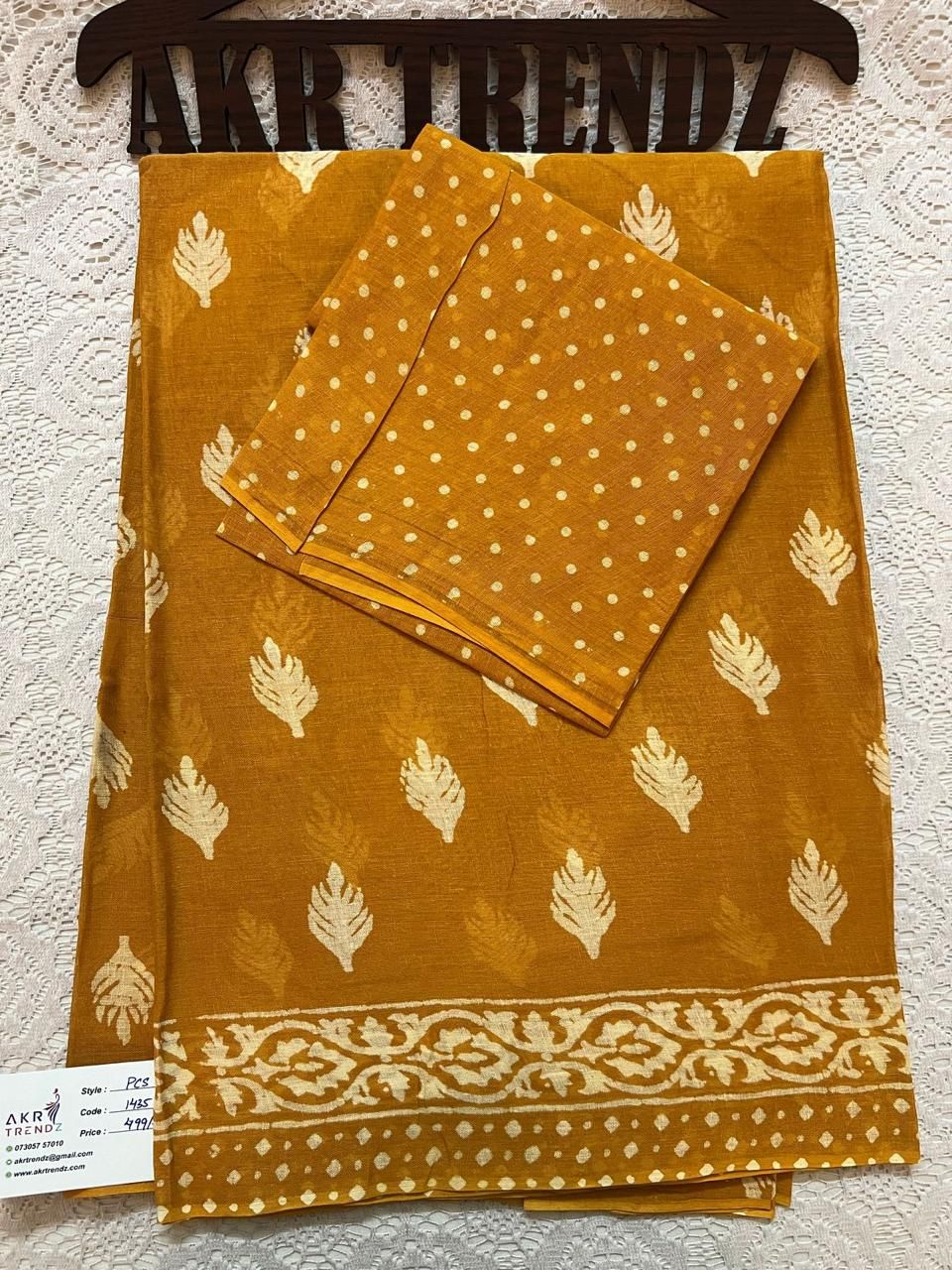 ​Pure cotton sarees