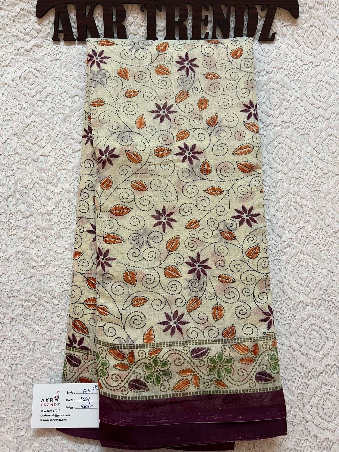 Fancy cotton sarees​