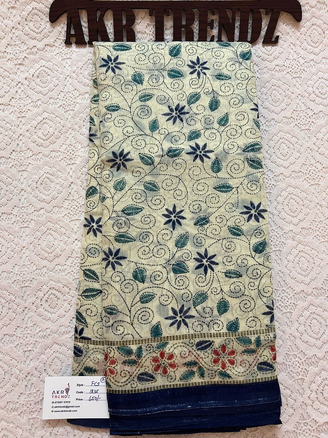 Fancy cotton sarees​