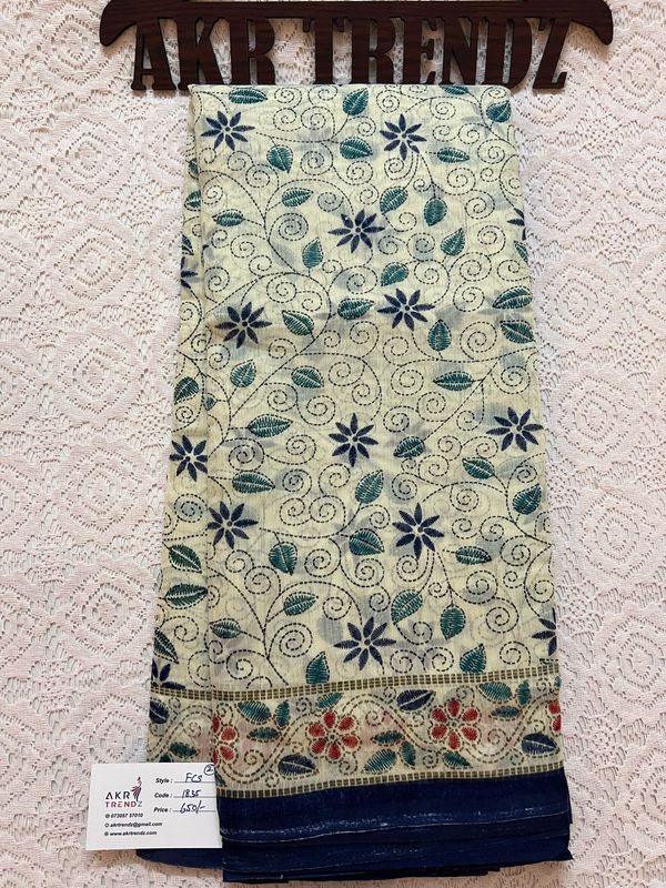 Fancy cotton sarees​