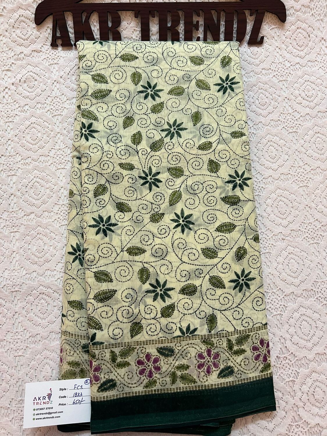 Fancy cotton sarees​