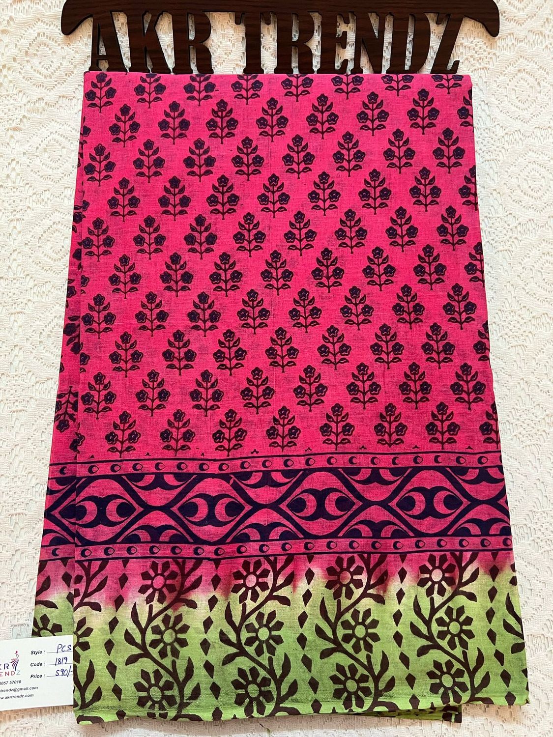 Summer cotton sarees​