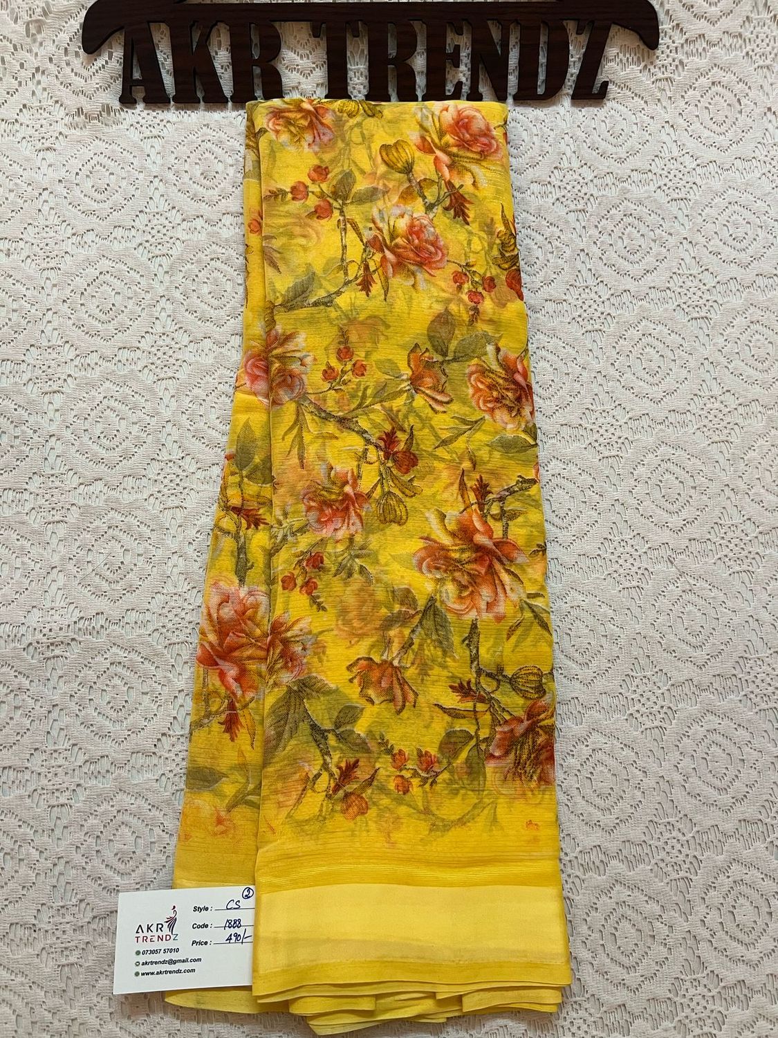Satin Border Georgette sarees​