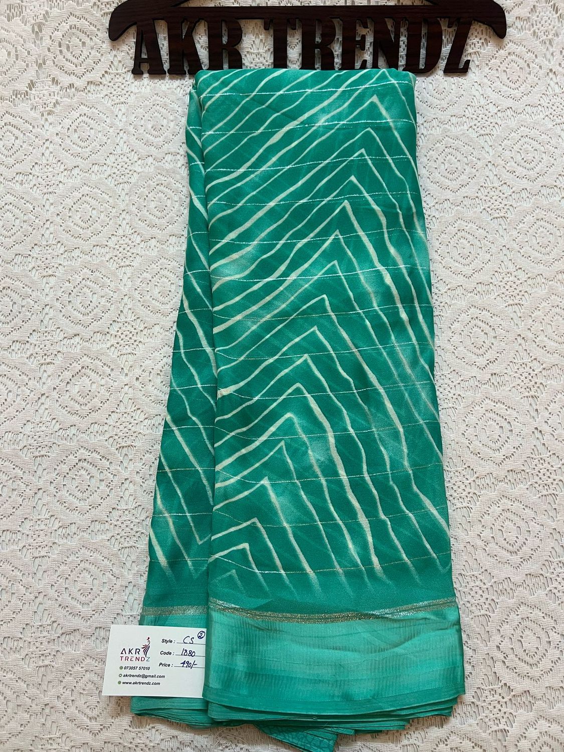 Satin Border Georgette sarees​
