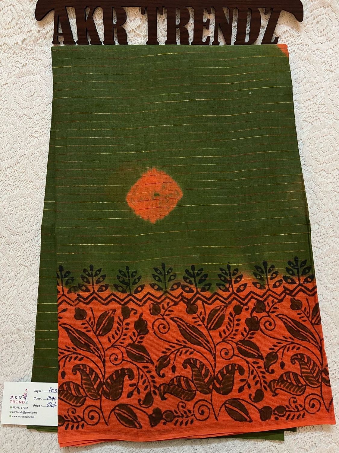 Summer Pure cotton Sarees